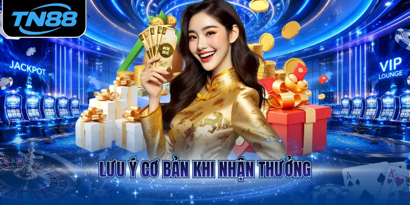 Lưu ý cơ bản khi nhận thưởng