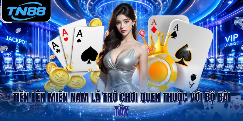 Tiến lên miền Nam là trò chơi quen thuộc với bộ bài Tây